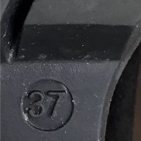 Antonio de Faria Black Suede Chelsea Rubber Pull-On Boots Size 6.5 - Picture 10 of 10